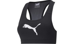 Спортивный бюстгальтер женский Puma Mid Impact 4Keeps чёрный 520304 51