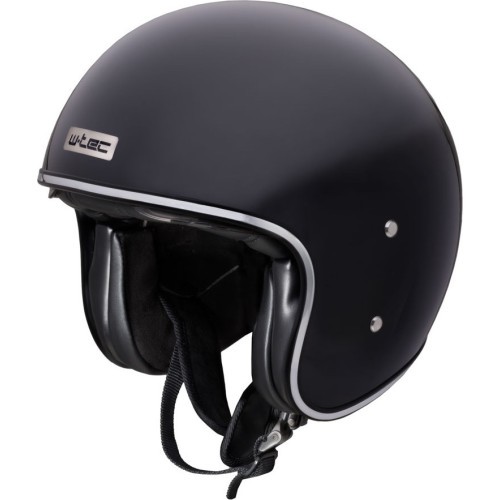 Motorcycle Helmet W-TEC Angeric Gloss Black - Gloss Black