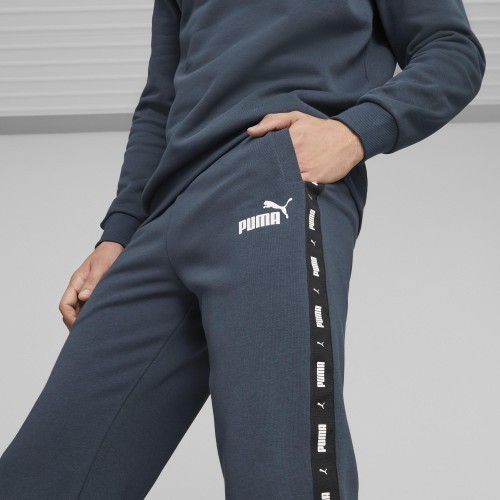 Мужские спортивные штаны Puma Ess+ Tape Sweatpants Navy 847388 16