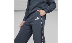 Мужские спортивные штаны Puma Ess+ Tape Sweatpants Navy 847388 16
