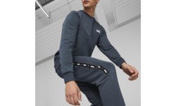 Мужские спортивные штаны Puma Ess+ Tape Sweatpants Navy 847388 16