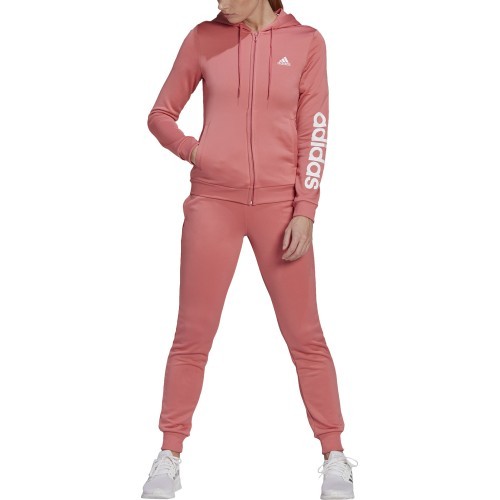Adidas Sportinis Kostiumas Moterims W Lin Ft Ts Pink GM5578