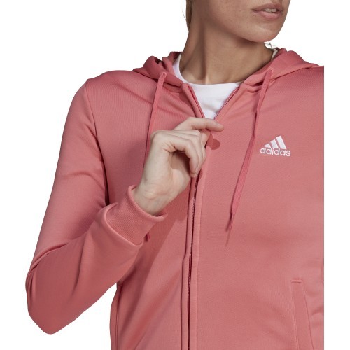 Adidas Sportinis Kostiumas Moterims W Lin Ft Ts Pink GM5578