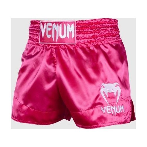 Muay Thai šortai Venum Classic - Pink/White