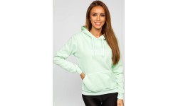 J.Style Women's Fleece Sweatshirt Mint 68W02-61