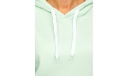 J.Style Women's Fleece Sweatshirt Mint 68W02-61