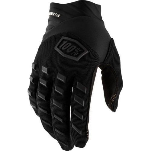 Motocross Gloves 100% Airmatic Black - Black