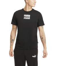 Puma Marškinėliai Vyrams Core International Tee1 Black