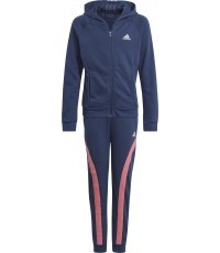 Adidas Sportinis Kostiumas Mergaitėms G Hooded Co Ts Blue