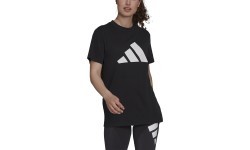 Adidas женская блузка W Fi 3B Tee Black H24100