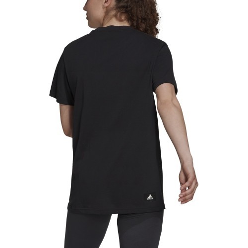 Adidas Women's Blouse W Fi 3B Tee Black H24100