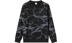 Glo Story men's sweatshirt Black Grey MPU 4143