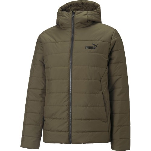 Puma Ess Hooded Padded Jacket Men's Khaki 848938 62