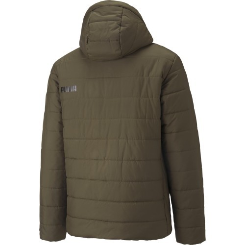Мужская куртка Puma Ess Hooded Padded, хаки 848938 62