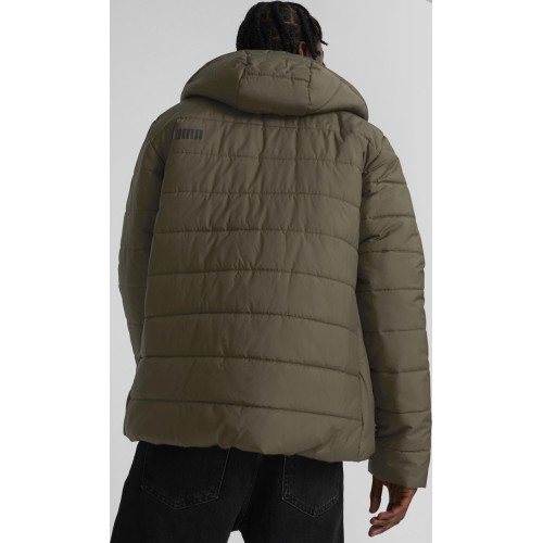 Puma Striukė Vyrams Ess Hooded Padded Jacket Khaki 848938 62