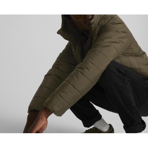 Puma Striukė Vyrams Ess Hooded Padded Jacket Khaki 848938 62