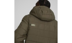 Мужская куртка Puma Ess Hooded Padded, хаки 848938 62