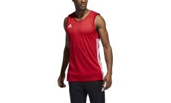 Adidas Krepšinio Marškinėliai 3G Spee Rev Jrs Red White DY6595