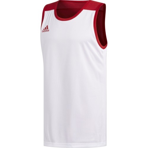 Adidas 3G Spee Rev Jrs Basketball Jersey Red White DY6595