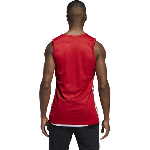 Adidas Krepšinio Marškinėliai 3G Spee Rev Jrs Red White DY6595