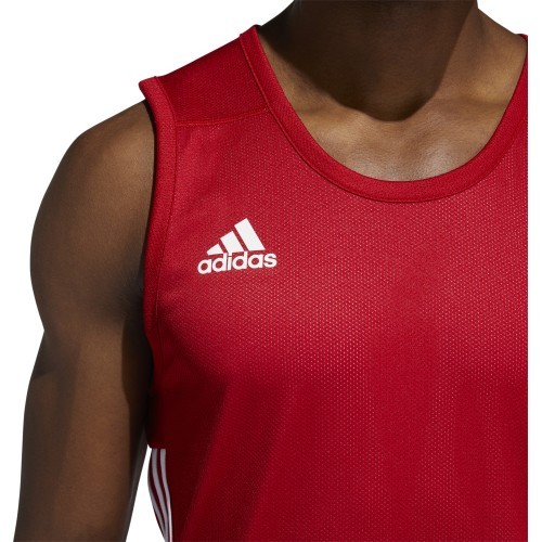 Adidas Krepšinio Marškinėliai 3G Spee Rev Jrs Red White DY6595
