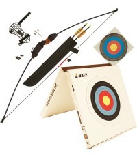  Archery Set in Box Yate - Target, 2 Arrows