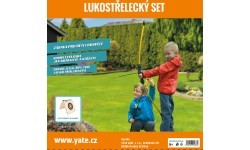  Archery Set in Box Yate - Target, 2 Arrows