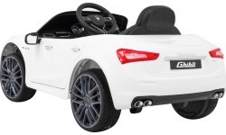 Maserati Ghibli elektromobilis, baltas