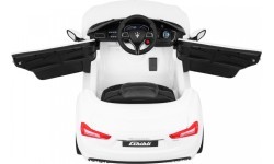 Maserati Ghibli elektromobilis, baltas