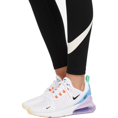 Женские легинсы Nike W NSW Clsc GX HR Tight Swoosh Black DV7795 010