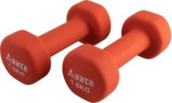 Гантели неопреновые Yate - 2x1,5 кг