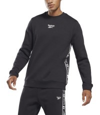 Reebok Ri Tape Crew Men's Sweatshirt, Black HB5974