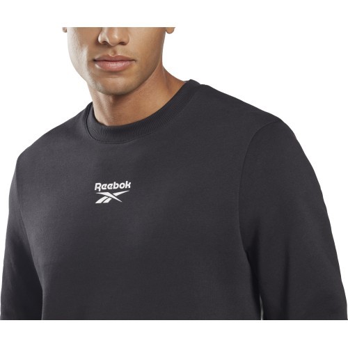 Мужской свитшот Reebok Ri Tape Crew, чёрный HB5974