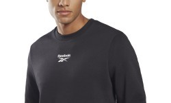 Reebok Ri Tape Crew Men's Sweatshirt, Black HB5974
