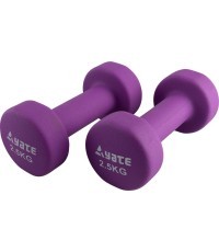 Неопреновые гантели Yate, 2x2,5 кг