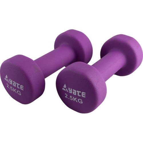 Неопреновые гантели Yate, 2x2,5 кг