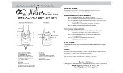 Kibimo signalizatorių rinkinys Zfish Helios Bite 2+1 2158