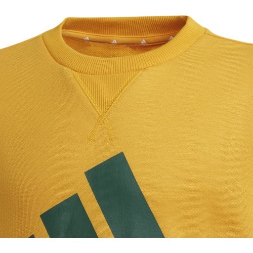 Детский свитшот Adidas B BL Sweat, зелёно-жёлтый, GS4274