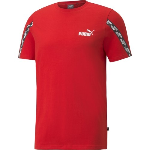 Puma Power Tape Men's T-Shirt Red