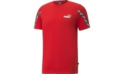 Puma Marškinėliai Vyrams Power Tape Red