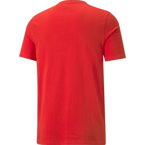 Puma Marškinėliai Vyrams Power Tape Red