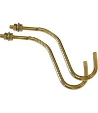 Holder for Billiard Rest Head Sticks, adjustable, gold