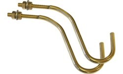Holder for Billiard Rest Head Sticks, adjustable, gold