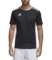 Adidas Entrada 18 Jsy Football Jersey Black CF1035
