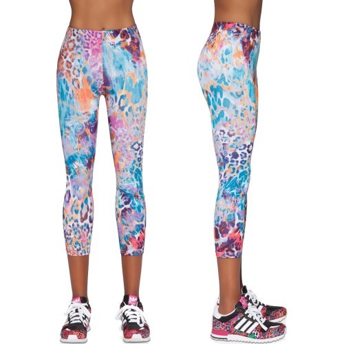 Women’s Sports Leggings BAS BLACK Caty 70 - Multicolour