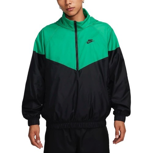 Nike M NK WR Anorak Jkt men's jacket, black/green DQ4910 324