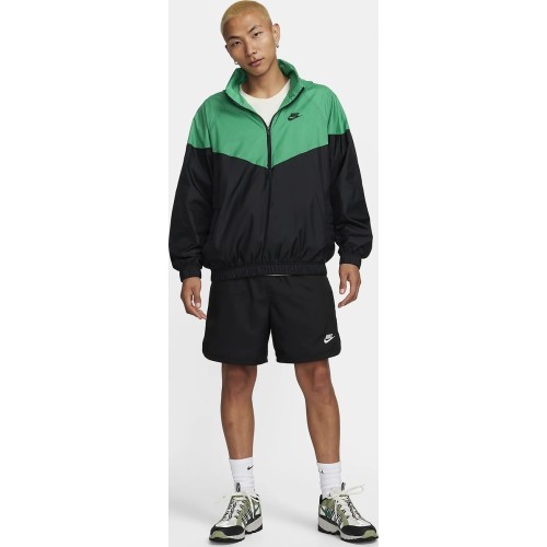 Мужская куртка Nike M NK WR Anorak Jkt, чёрно-зелёная DQ4910 324
