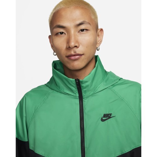 Nike M NK WR Anorak Jkt men's jacket, black/green DQ4910 324