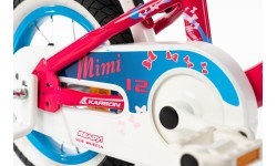 Dviratis Karbon Mimi 12 pink-blue