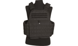 Juoda taktinė liemenė (plate carrier)